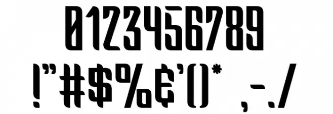 Nevla Font OTHER CHARS