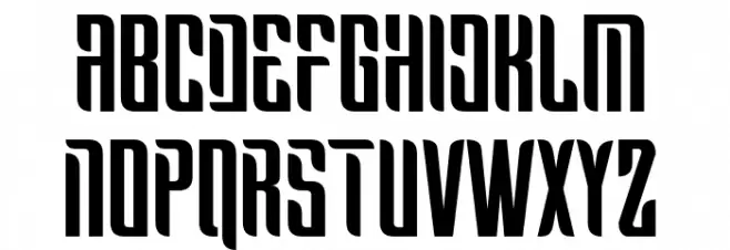 Nevla 字体 大写