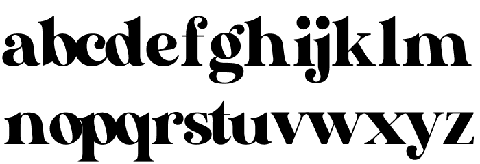 Nevrada_Neue Font LOWERCASE