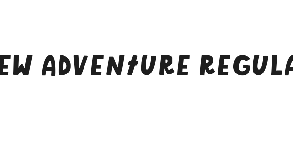 New Adventure Regular Logo