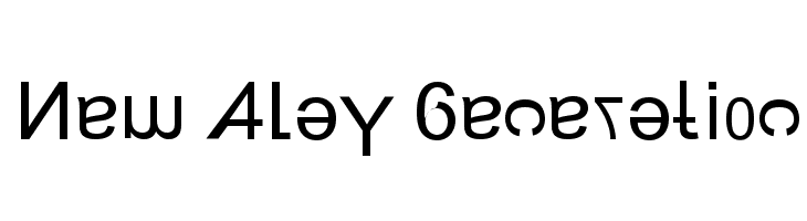New Alay Generation  免费字体下载