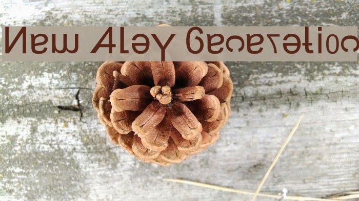 New Alay Generation Font examples