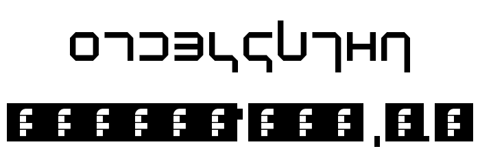New Alphabet Regular Font OTHER CHARS