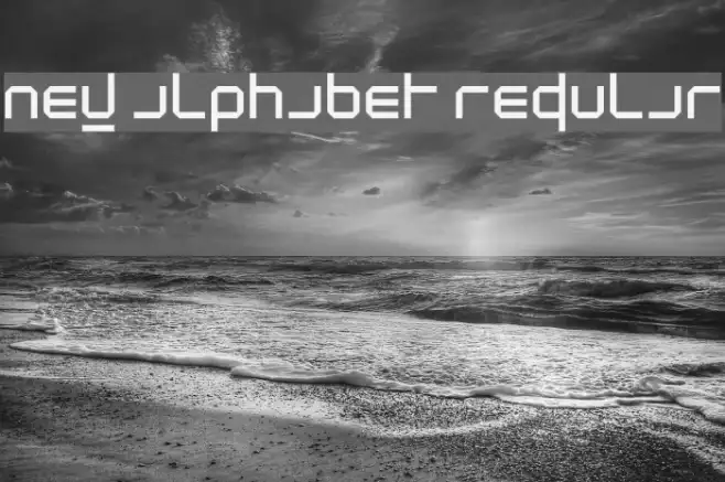 New Alphabet Regular Example 3