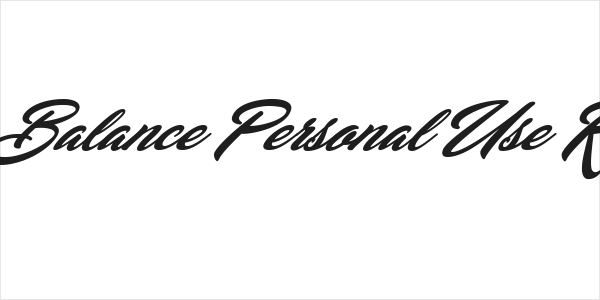 New Balance Personal Use Regular Logo