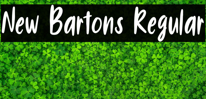 New Bartons Regular Example 2