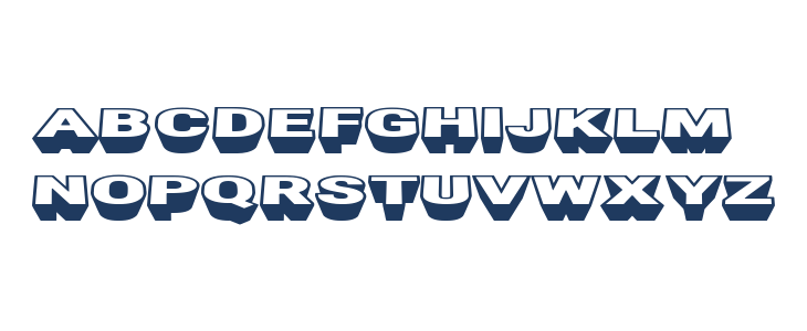 New Blackbuster Uppercase