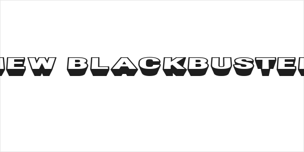 New Blackbuster Logo