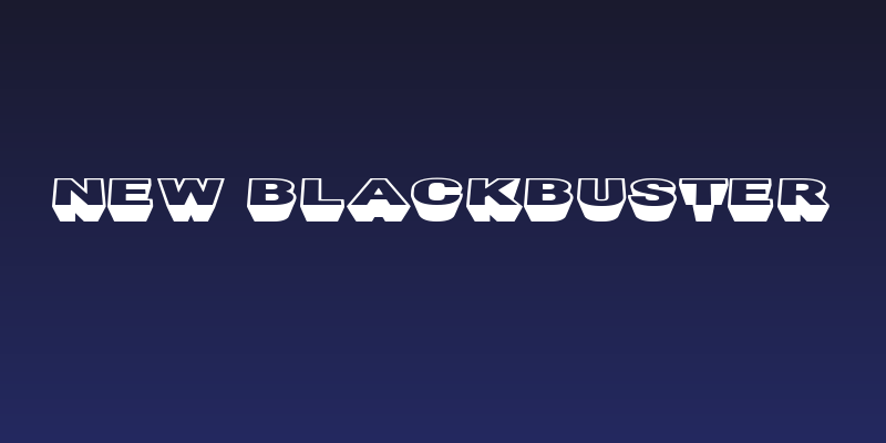 New Blackbuster Social Header