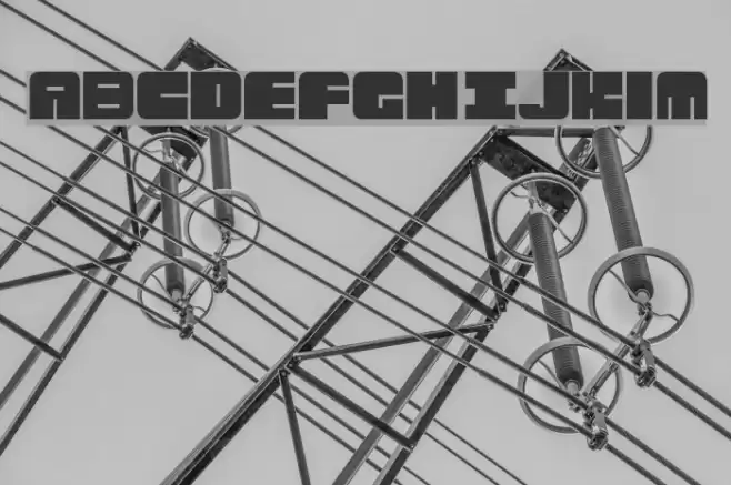 New Blockster Font examples