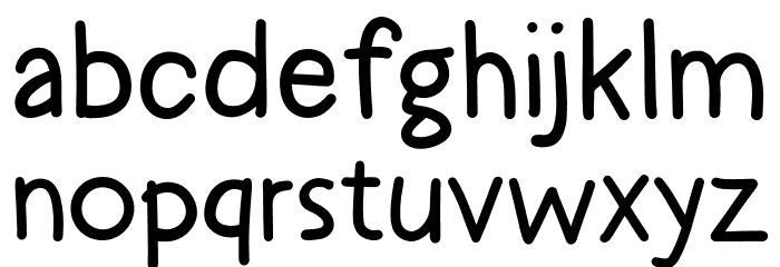 New Boba Font Litere mici
