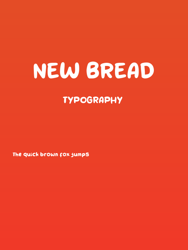 New Bread Poster