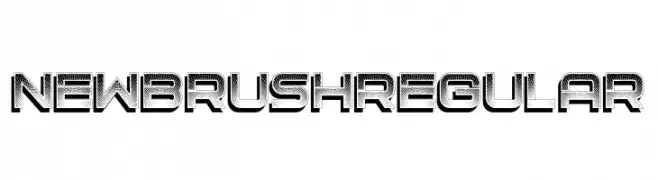 New Brush Regular  Free Fonts Download