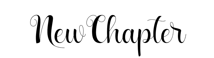 New Chapter  Descarca Fonturi Gratis