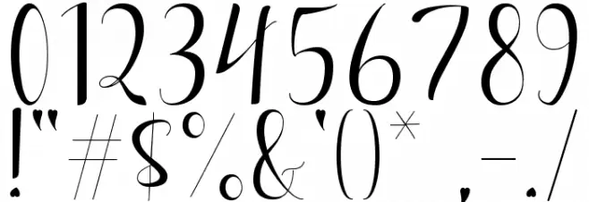 New Chapter Font OTHER CHARS