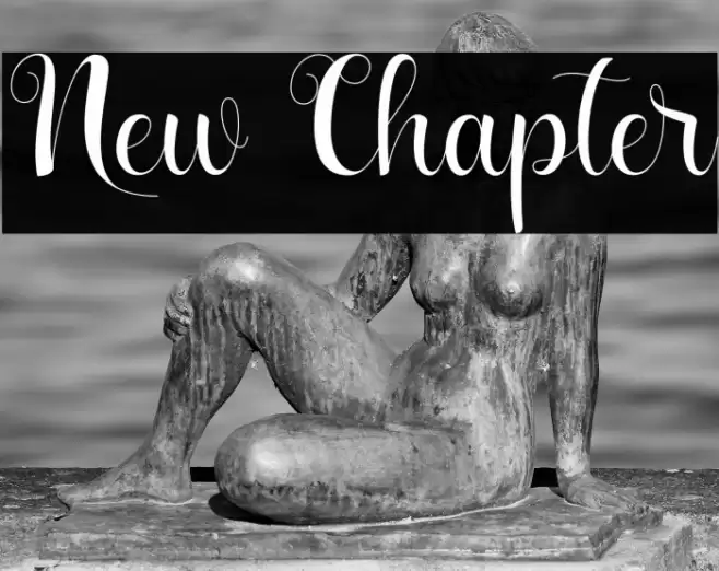 New Chapter Font examples