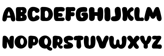 New Cheese Font LOWERCASE