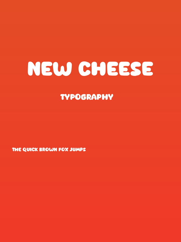 New Cheese Poster