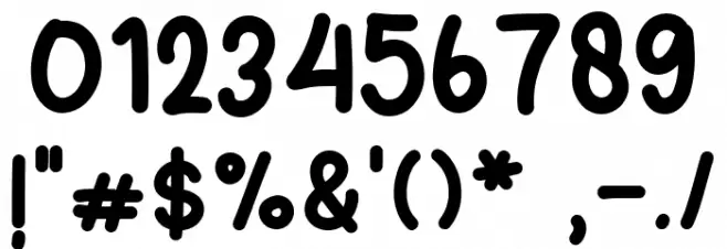 New Christmas Four Regular Font Alte caractere