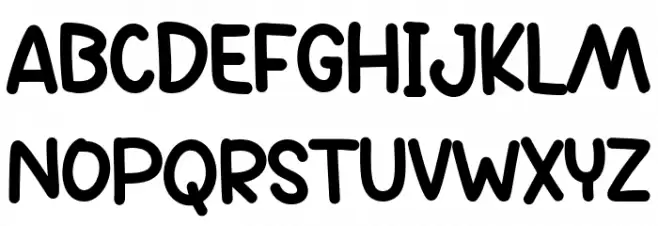 New Christmas Four Regular Font Litere mari