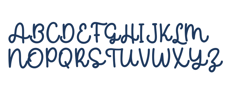 New Christmas Mono Uppercase