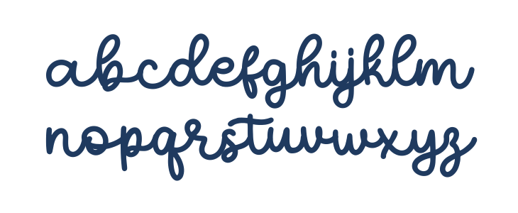 New Christmas Mono Lowercase