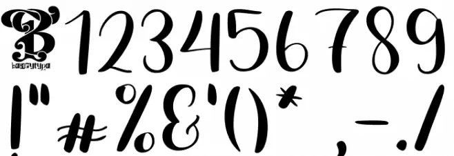 New Christmas Three Regular Schriftart Anderer Schreiben