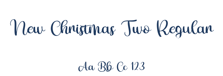 New Christmas Two Regular Font Preview