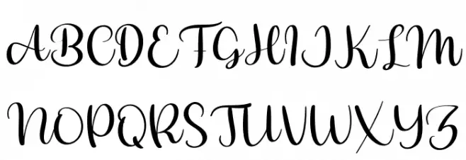 New Christmas Two Regular 字体 大写