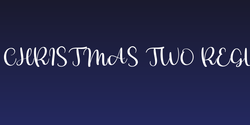 New Christmas Two Regular Social Header