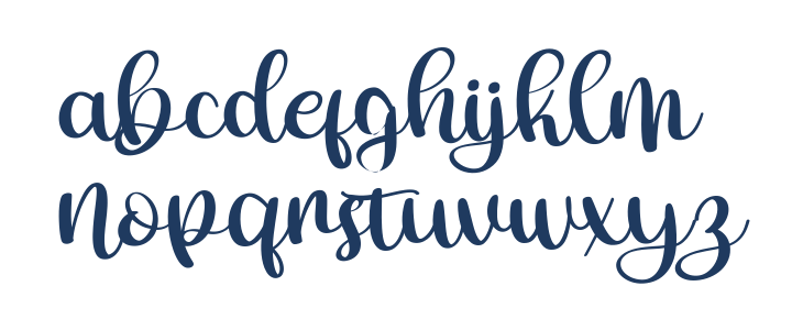 New Christmas Two Regular Lowercase