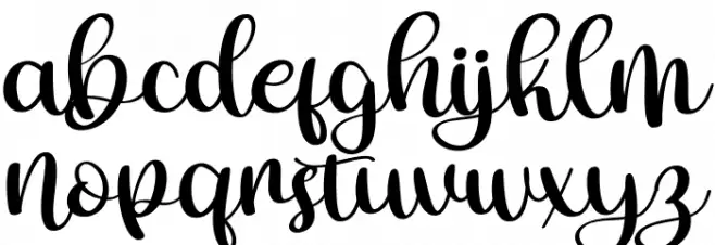 New Christmas Two Regular 字体 小写