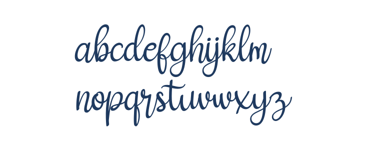 New Christmas one Regular Lowercase