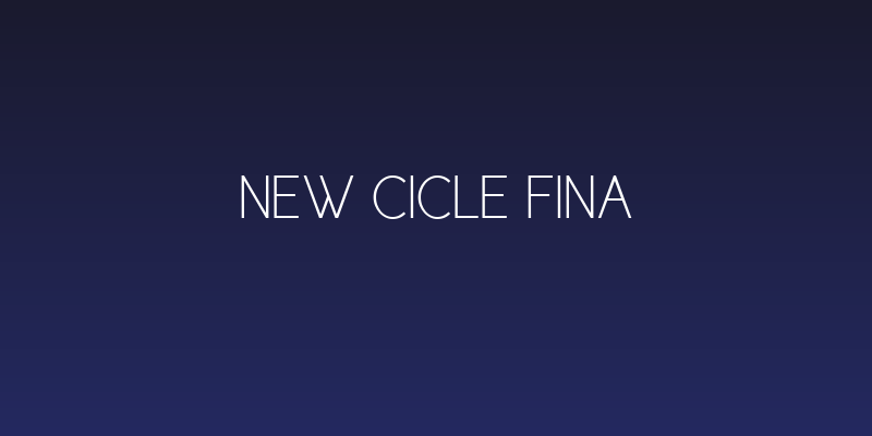 New Cicle Fina Social Header