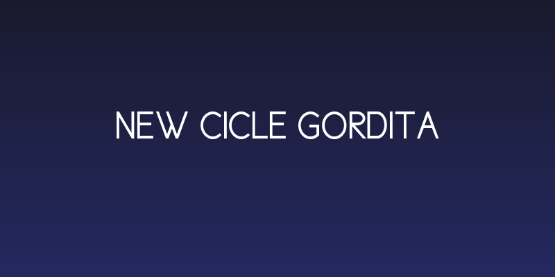 New Cicle Gordita Social Header