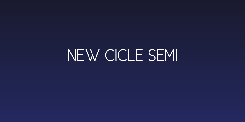 New Cicle Semi Social Header