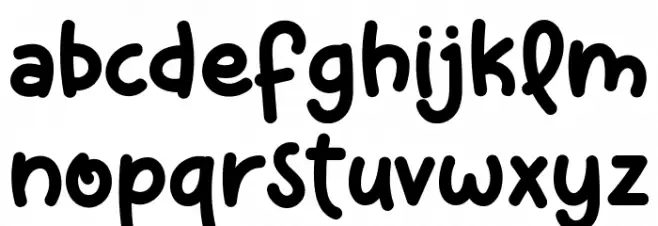 New Class フォント 小文字