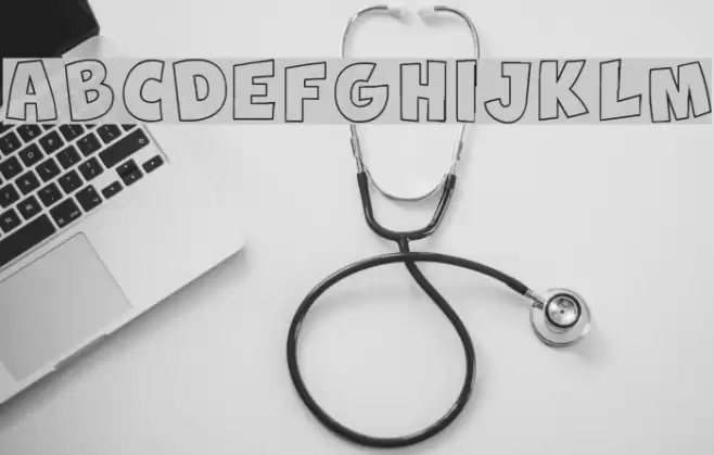 New Comic BD Outline Font examples