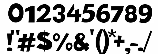 New Comic BD Font OTHER CHARS