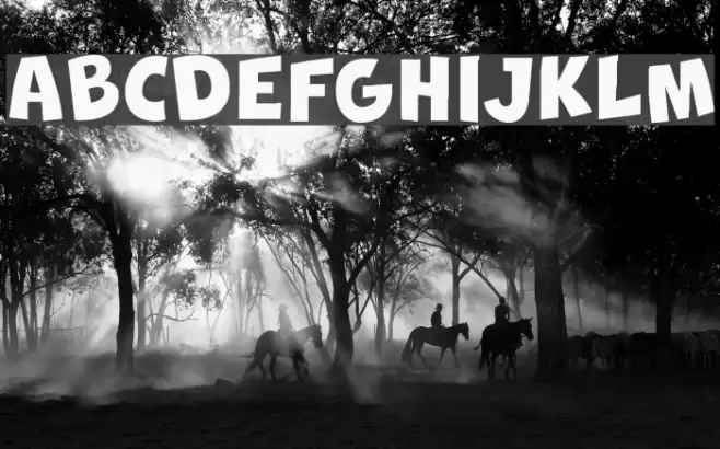 New Comic BD Font examples