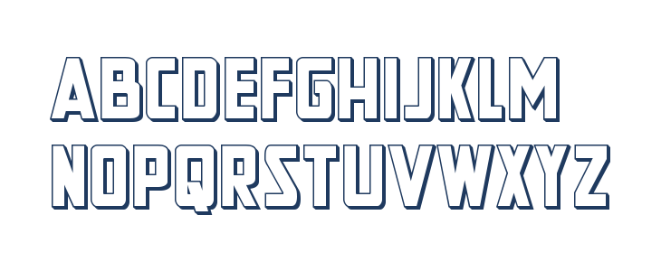 New Comic Title 3D Lowercase