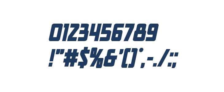 New Comic Title Bold Italic Other Characters