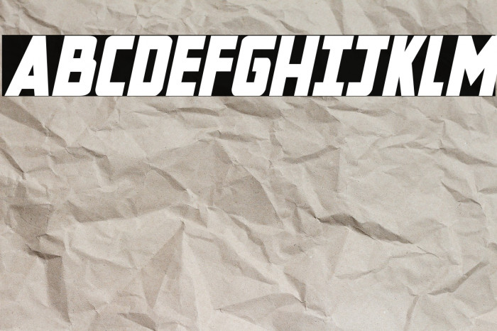 New Comic Title Bold Italic Example 2