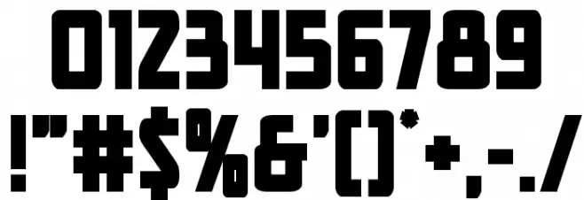 New Comic Title Bold Font OTHER CHARS
