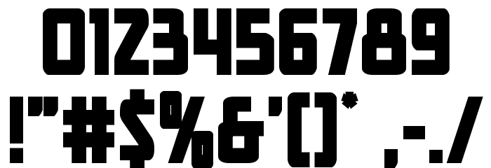 New Comic Title Bold Font OTHER CHARS