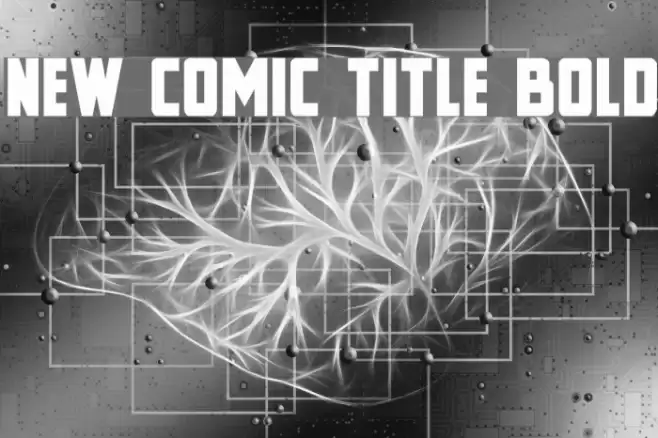 New Comic Title Bold Font examples