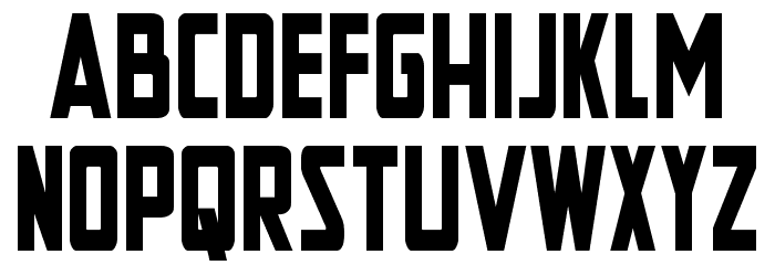 New Comic Title Condensed Font LOWERCASE