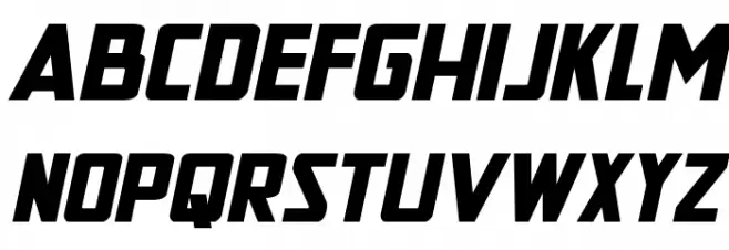 New Comic Title Expanded Ital Caratteri MINUSCOLO
