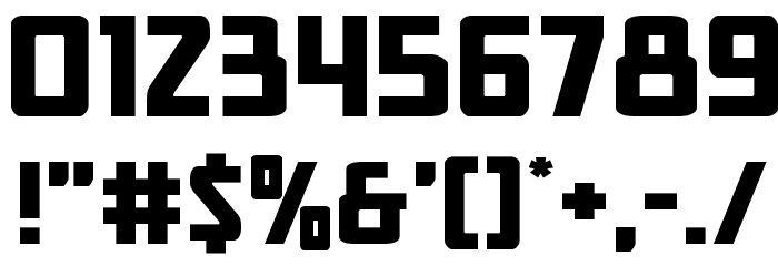New Comic Title Expanded Font OTHER CHARS