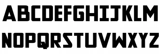 New Comic Title Expanded Schriftart Groß